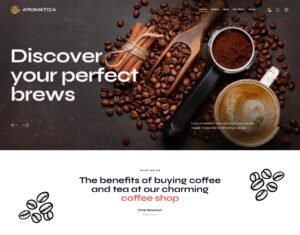 Coffee Shop Web Design - Esperto SEO nel Regno Unito per caffè italiani o bar francesi