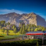 Sestriere Village in Italy